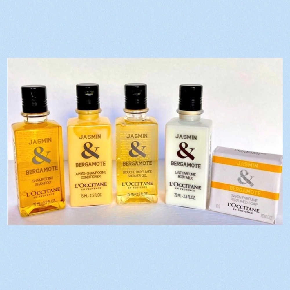 L'OCCITANE LUXURY TRAVEL PRODUCTS NEW / UNOPENED / UNISEX JASMIN & BERGAMOTE